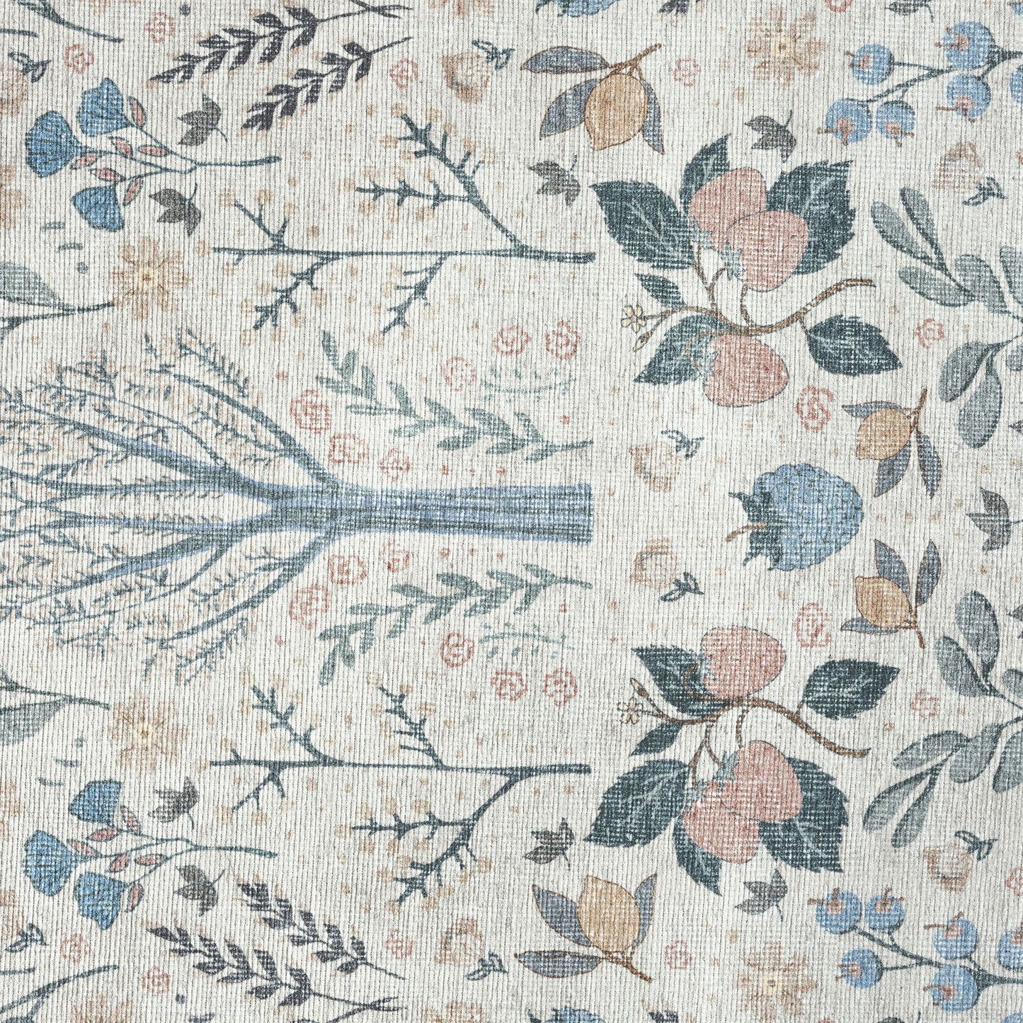 Vintage in Pebble Multi Colour : Runner Rug