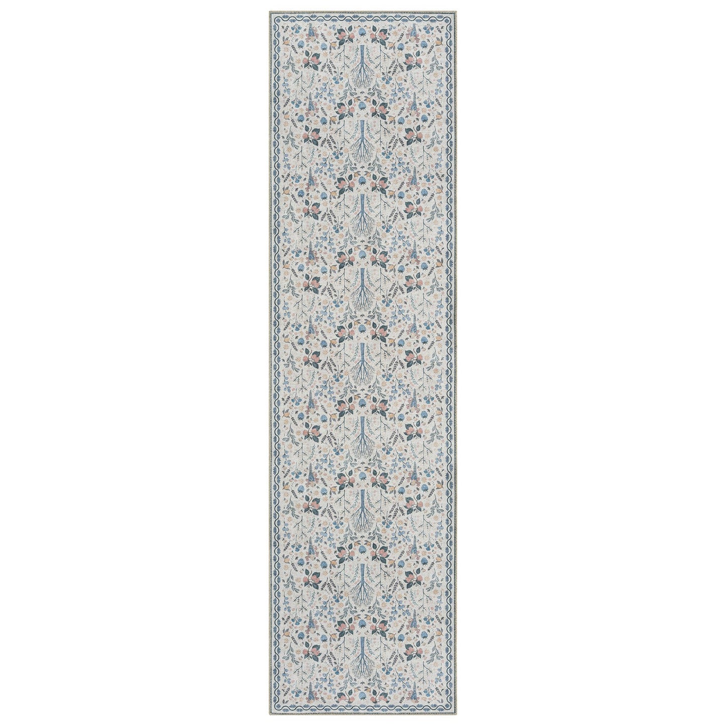 Vintage in Pebble Multi Colour : Runner Rug
