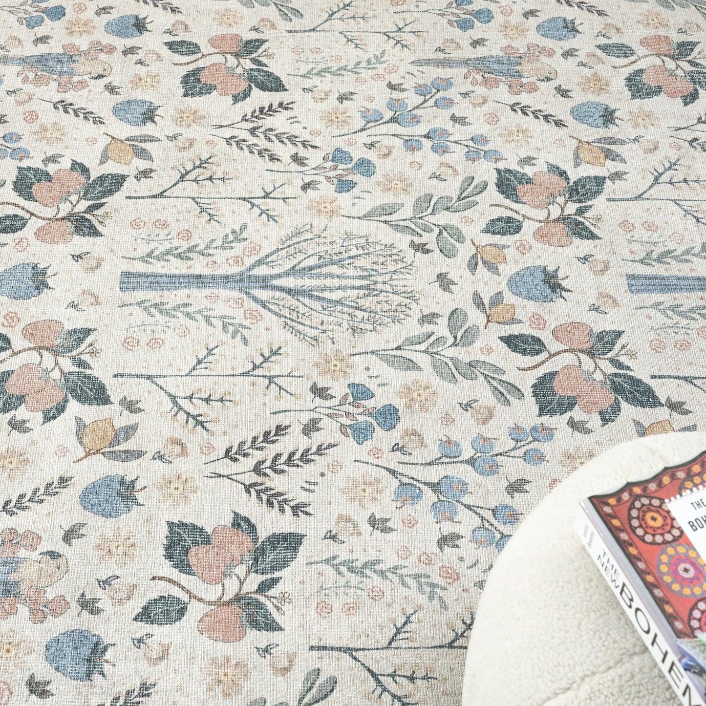 Vintage Pebble in Multi Colour Rug