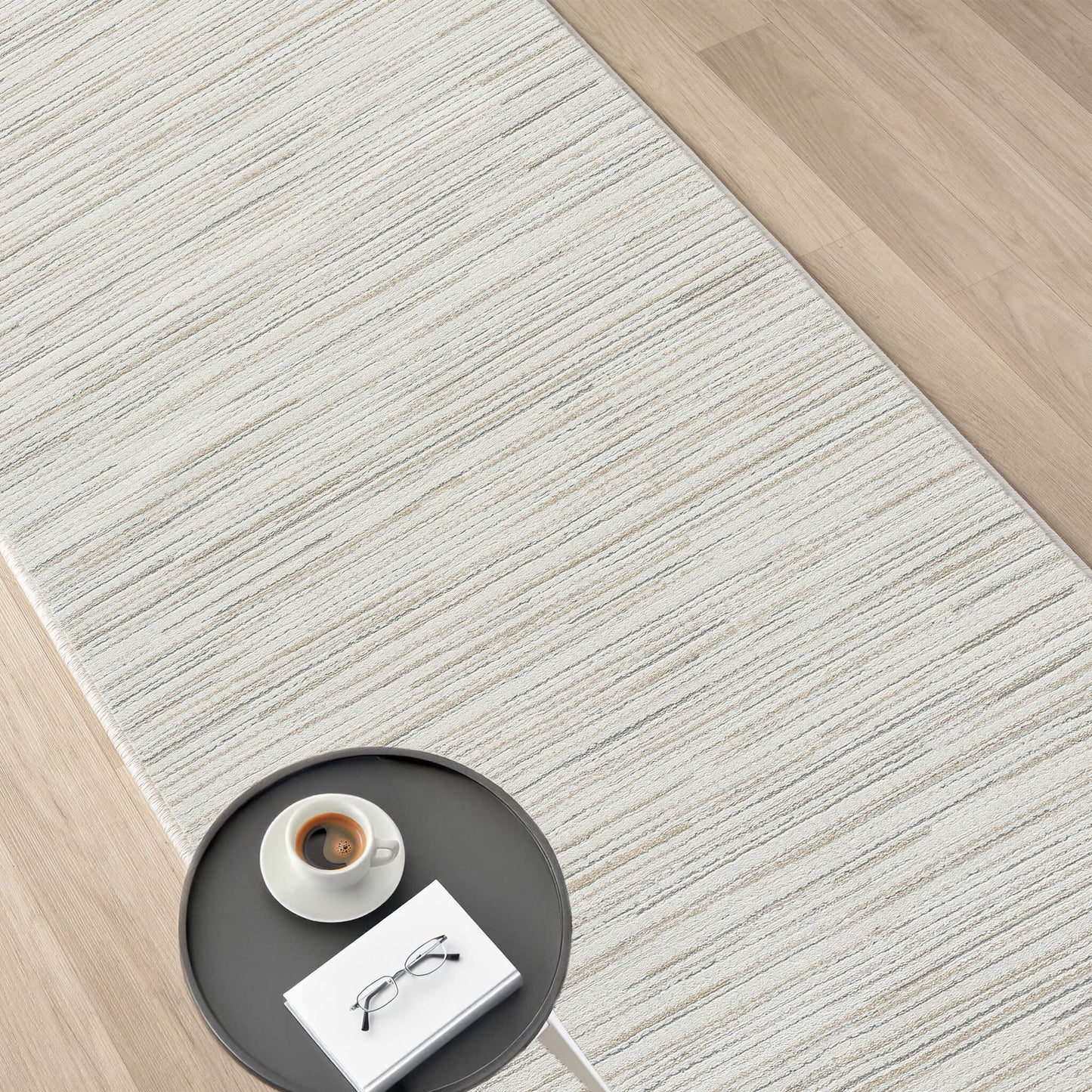 Weston Sand in Cream Colour : Runner Rug