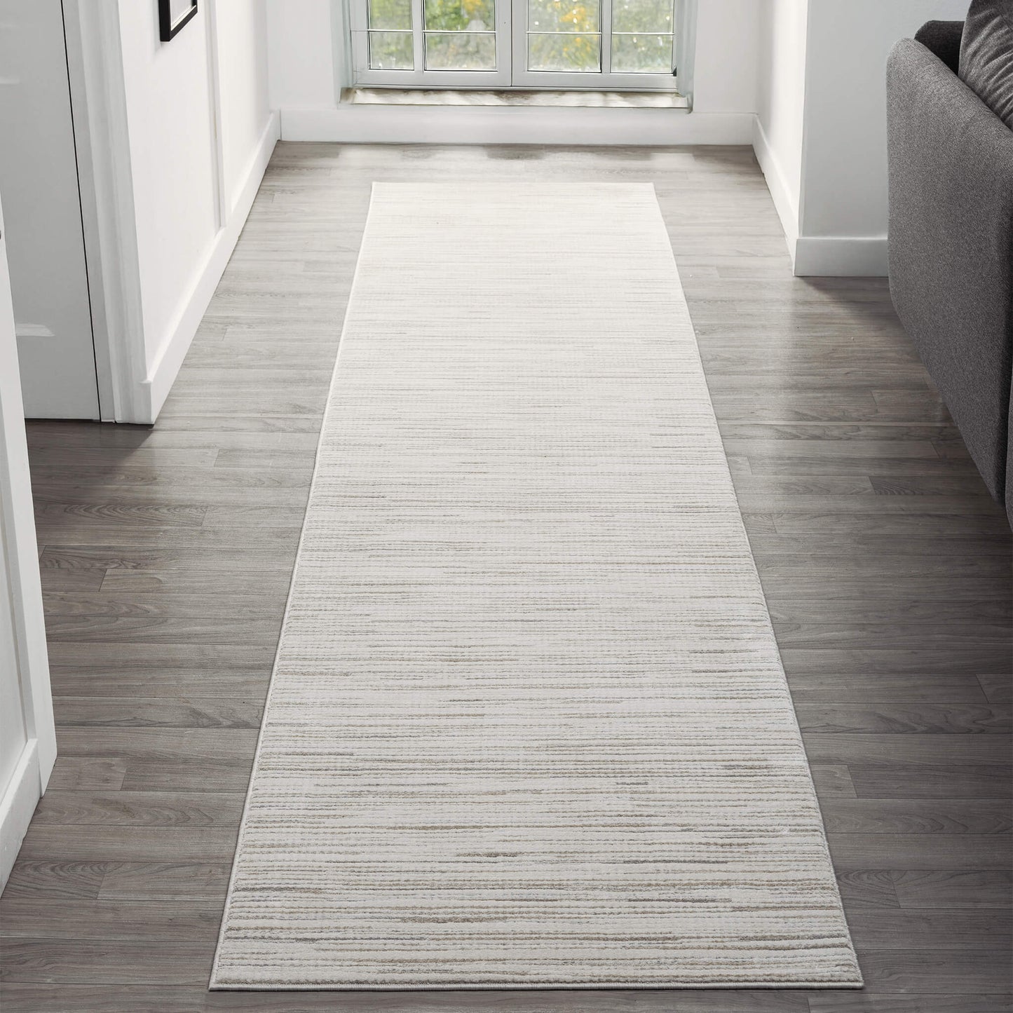 Weston Sand in Cream Colour : Runner Rug