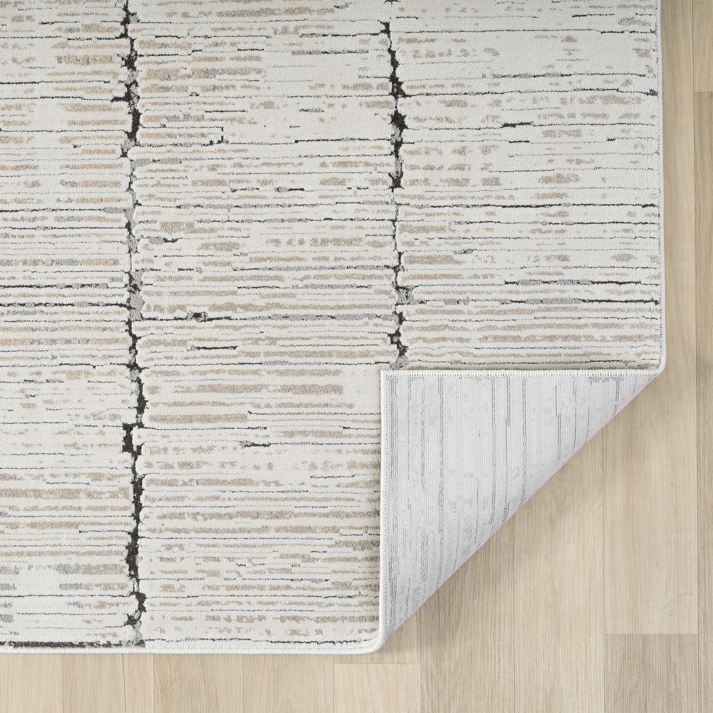 Weston Stone in Cream Colour : Runner Rug