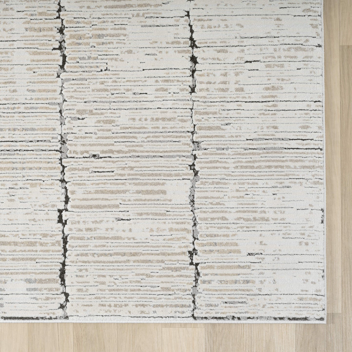 Weston Stone in Cream Colour : Runner Rug