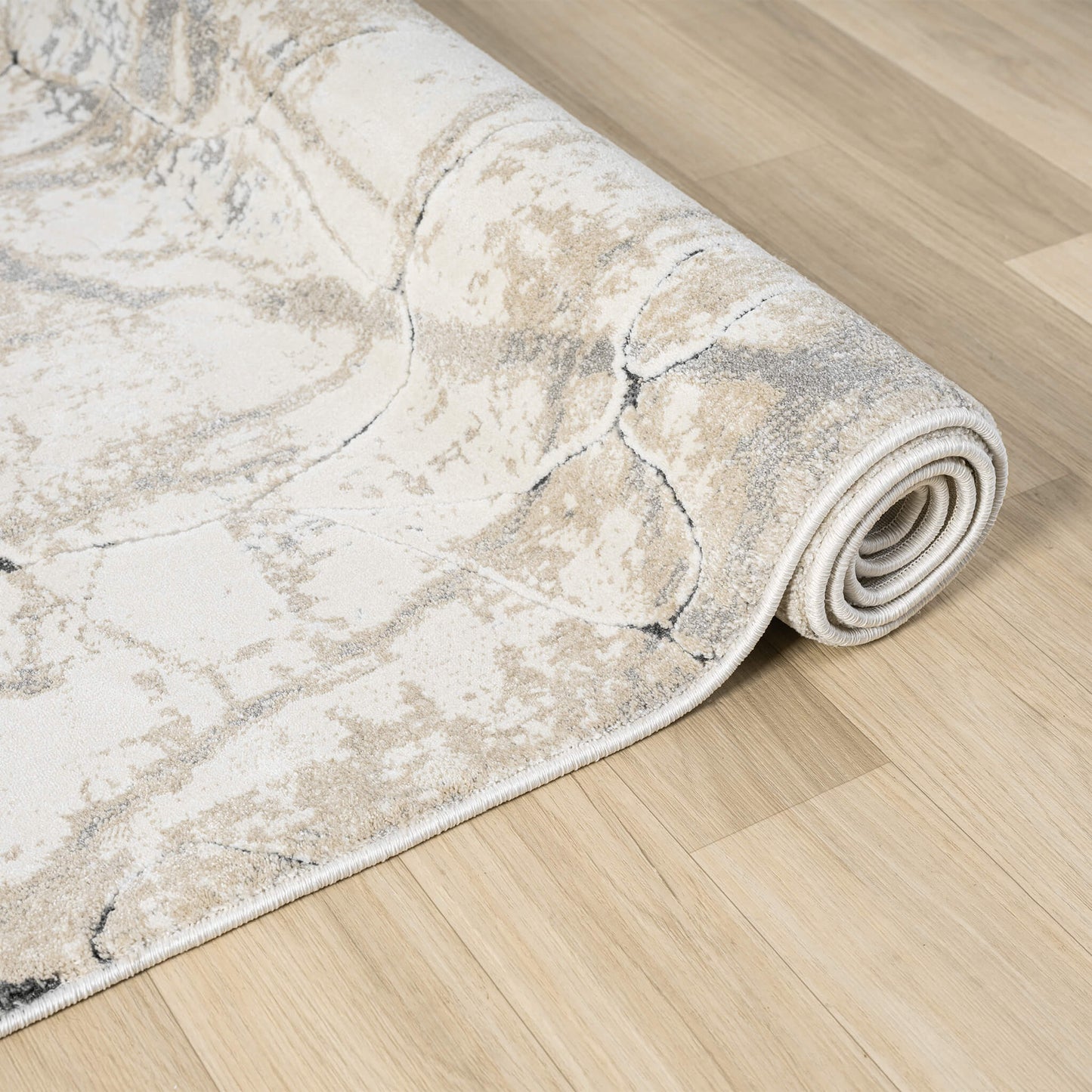 Weston Pebble in Cream Colour Rug