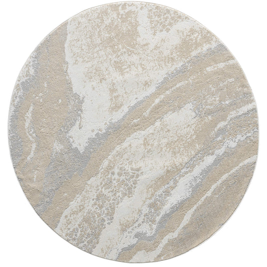 Weston Slate in Beige Colour : Round Rug