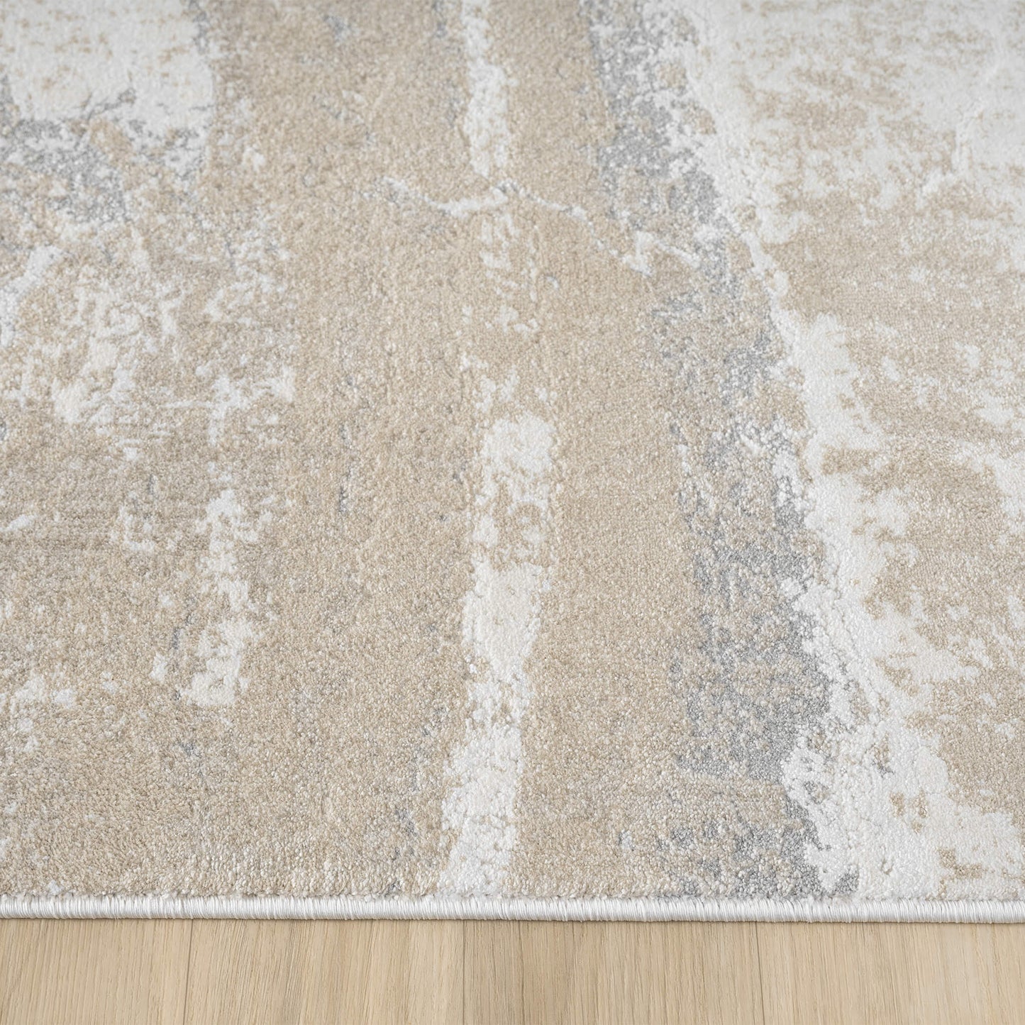 Weston Slate in Beige Colour Rug