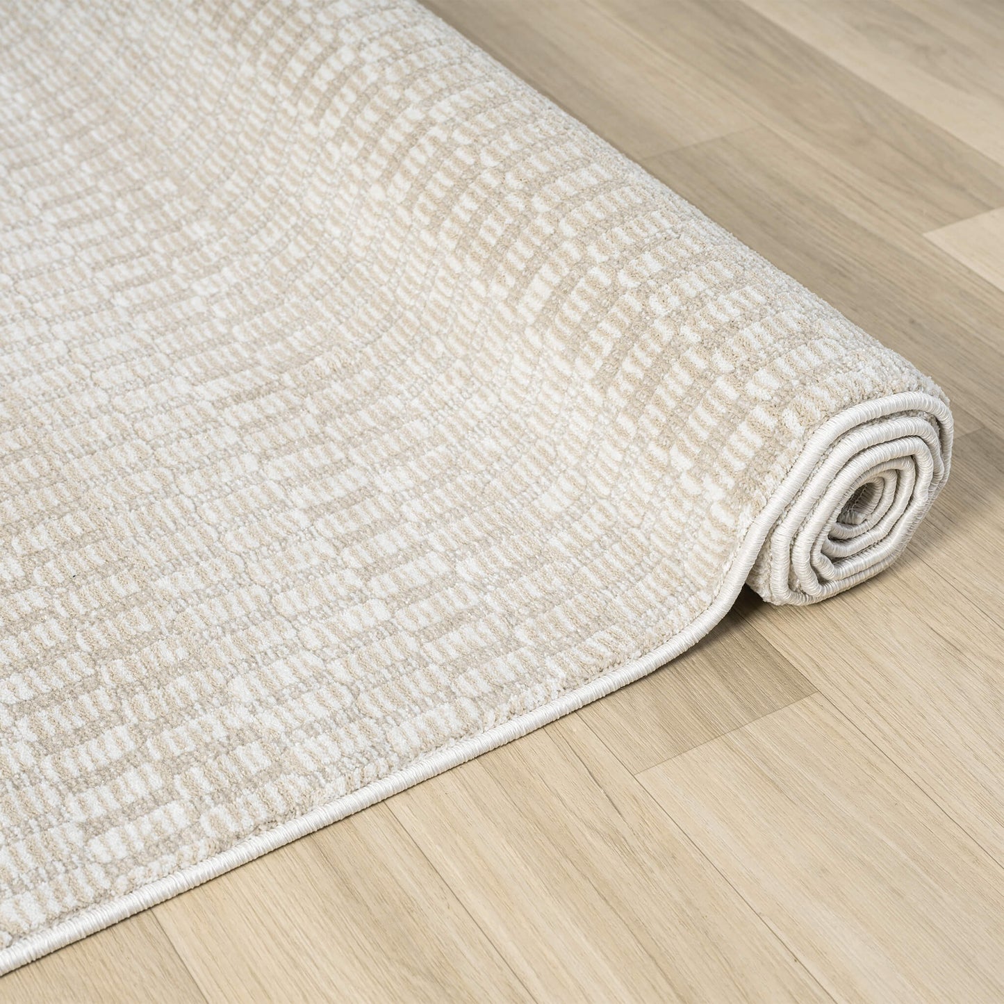 Weston Vanilla in Beige Colour : Runner Rug