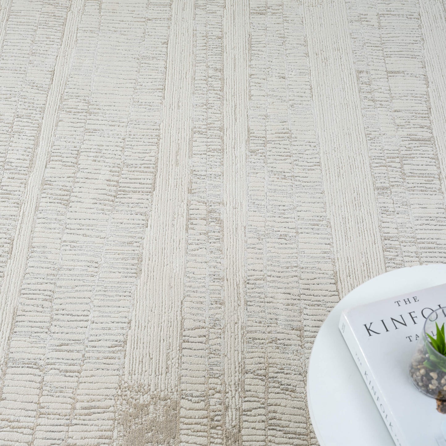 Weston Linen in Cream Colour Rug