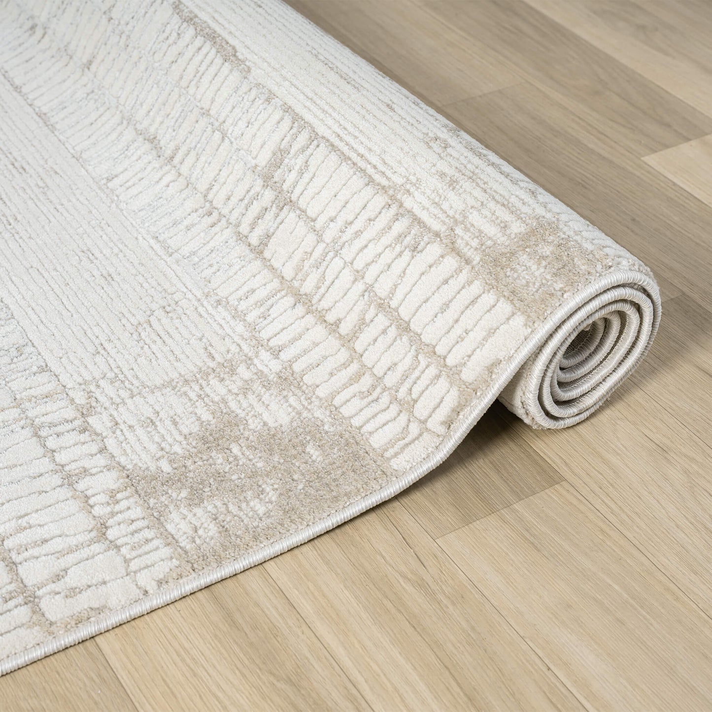 Weston Linen in Cream Colour Rug