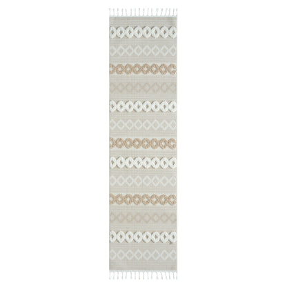 Cottage 542 Fawn in Cream Runner Rug