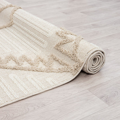 Cottage 545 in Taupe Runner Rug