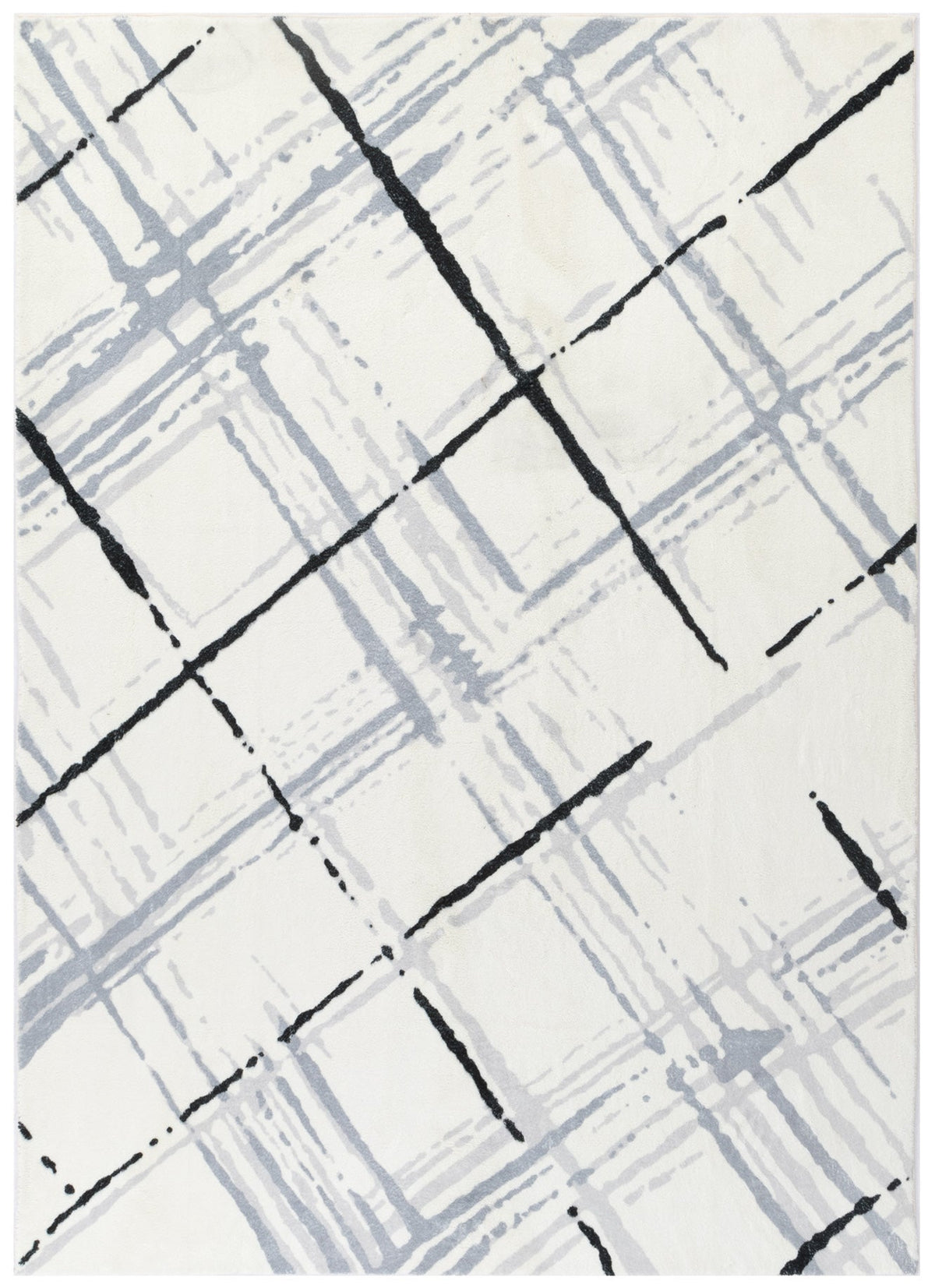 Neutral Geo Rug Cloud Modern Neutral Geo in Blue Rug – Cheapest Rugs Online
