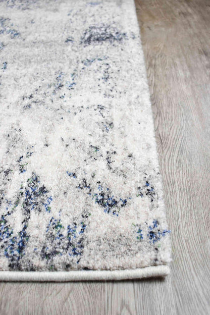 Francis Textured in Blue : Runner Rug