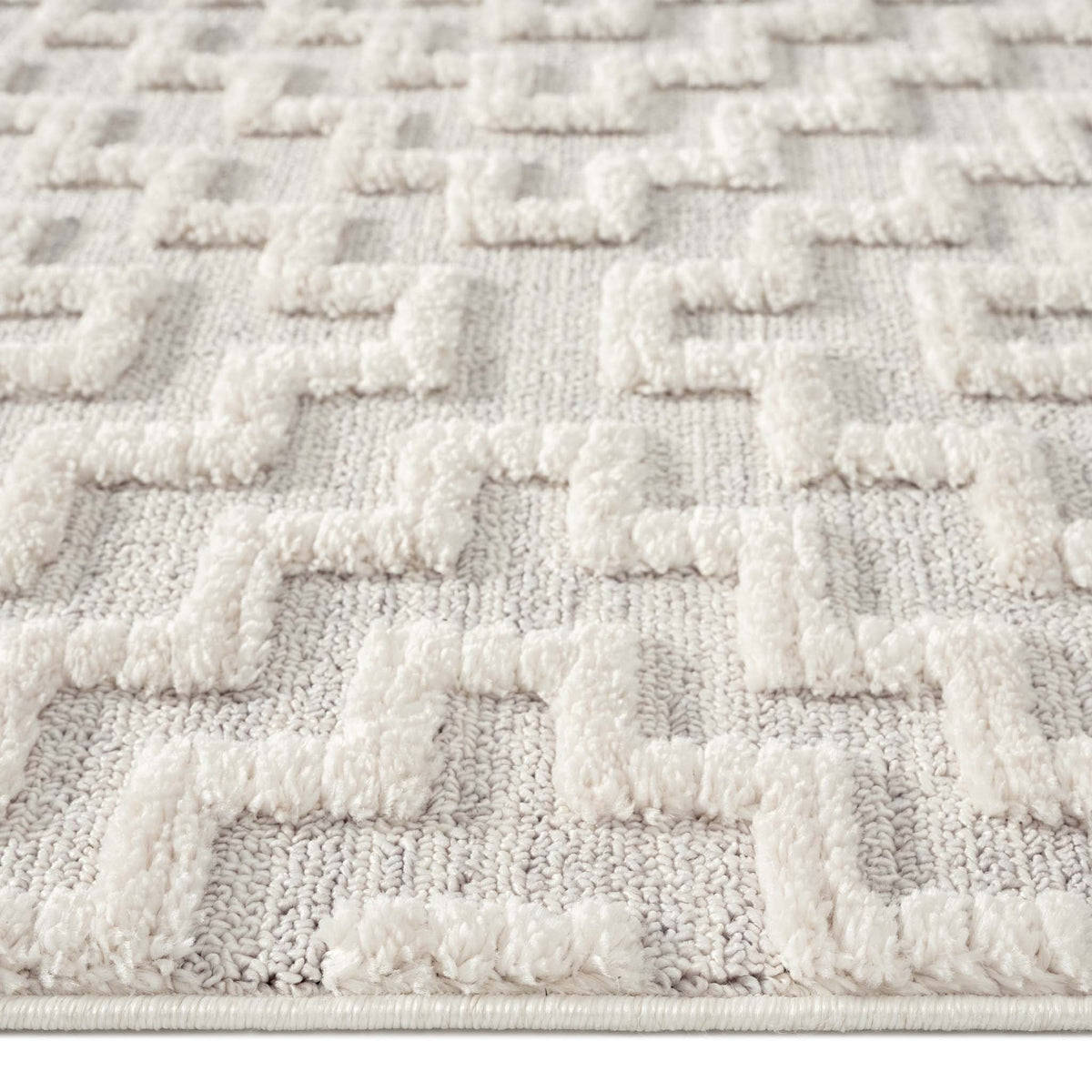 Everest Rugs Everest Geometric Rug In Light Grey – Cheapest Rugs Online