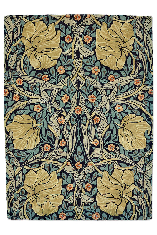Morris & Co Pimpernel  028818 In Multicoloured Rug
