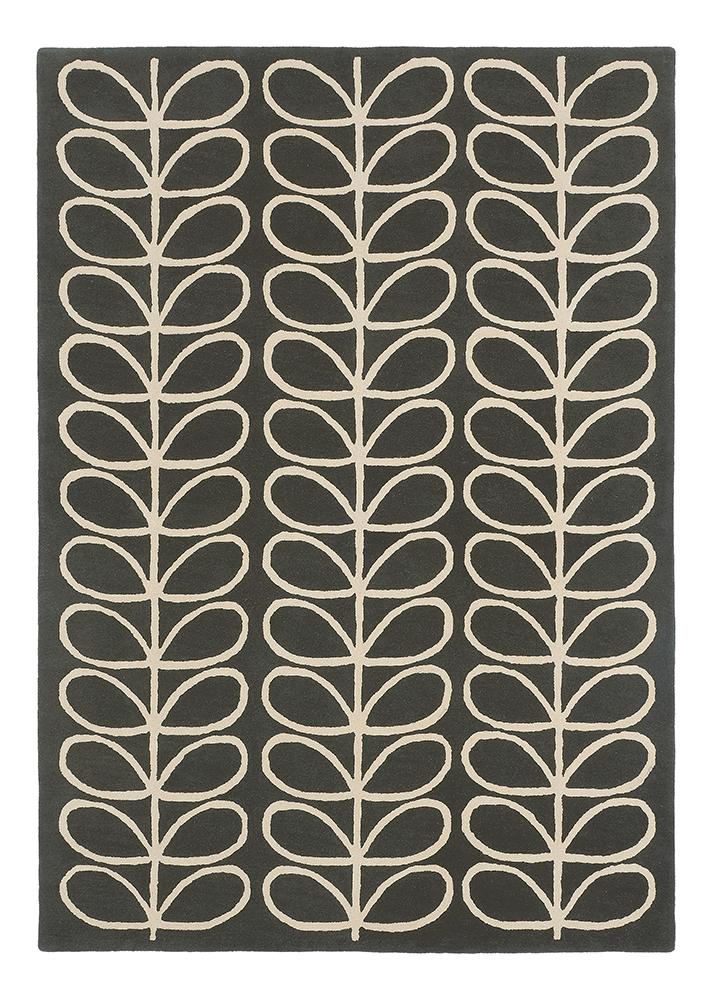 Orla Kiely Linear Stem Slate Rug (060505)