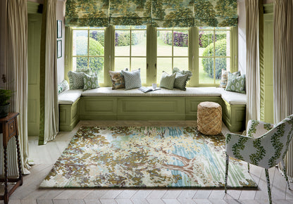 Sanderson Ancient Canopy Fawn/Olive Green 146701 Rug