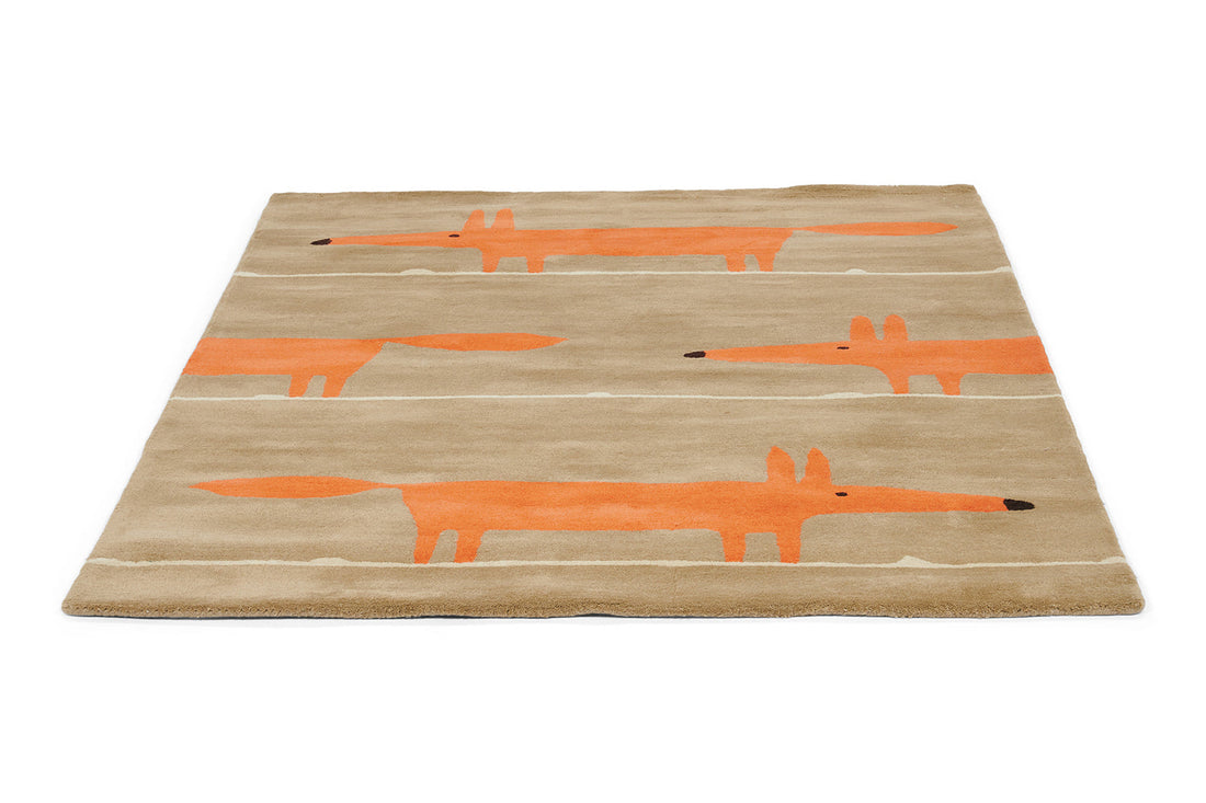 Scion Mr Fox Rug Cinnamon 25303 – Cheapest Rugs Online