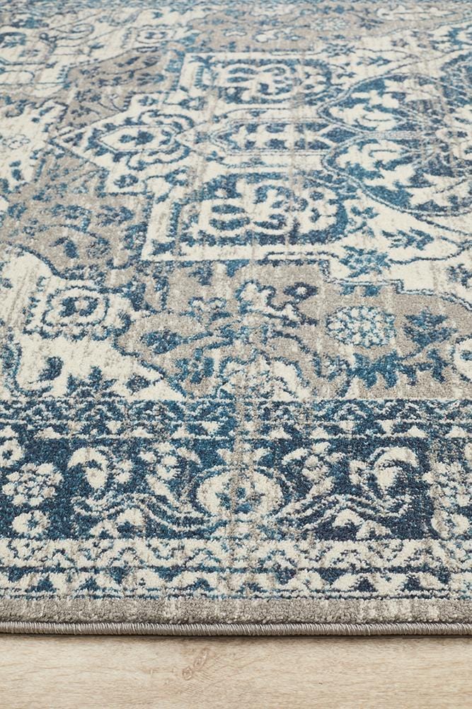 Babylon Traditional in Blue Rug – Cheapest Rugs Online