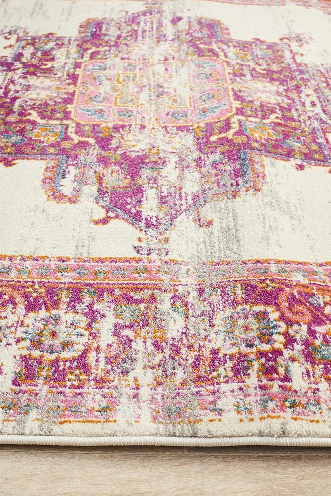 Babylon Faded in Pink Rug