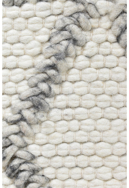 Acdian in White & Silver Rug