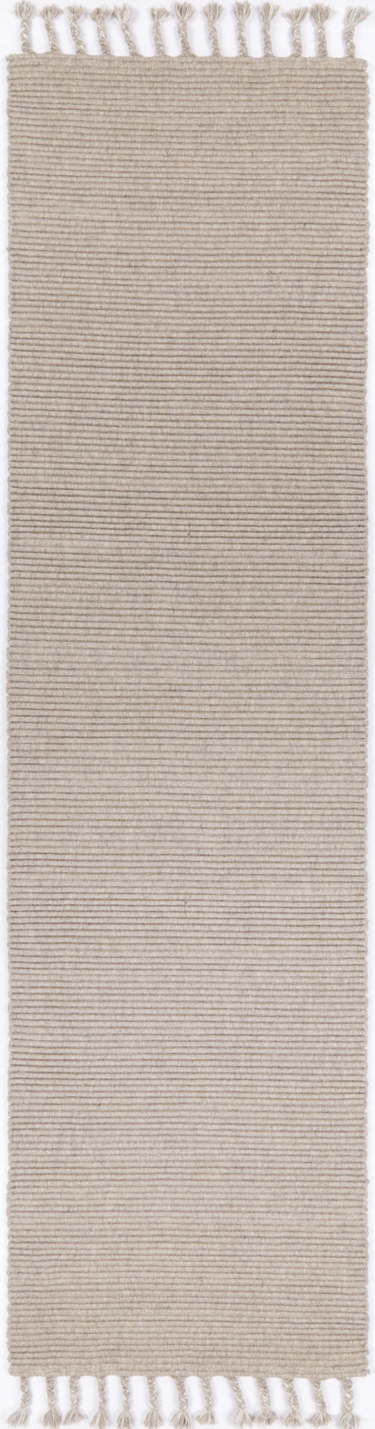 Goa Textured Wool Blend In Ivory Rug