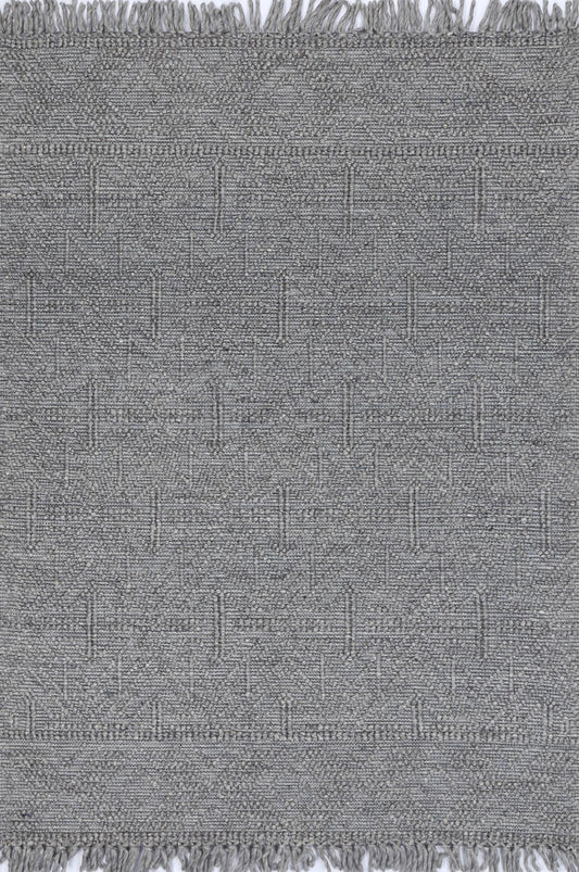 Diogo Tribal in Grey Multi Wool Rug