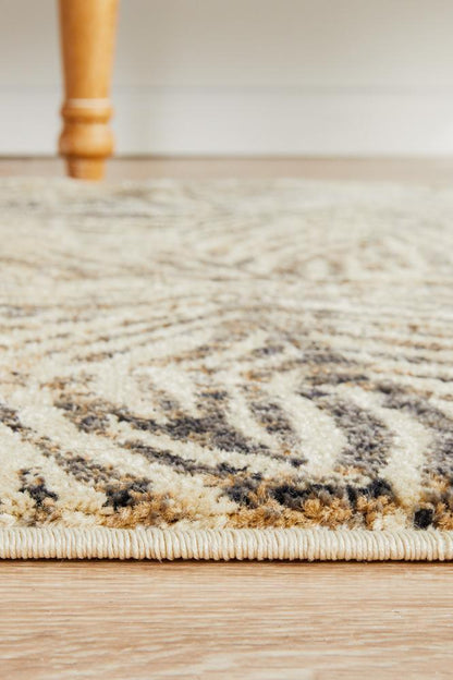Dream Nature Runner Rug In Charcoal