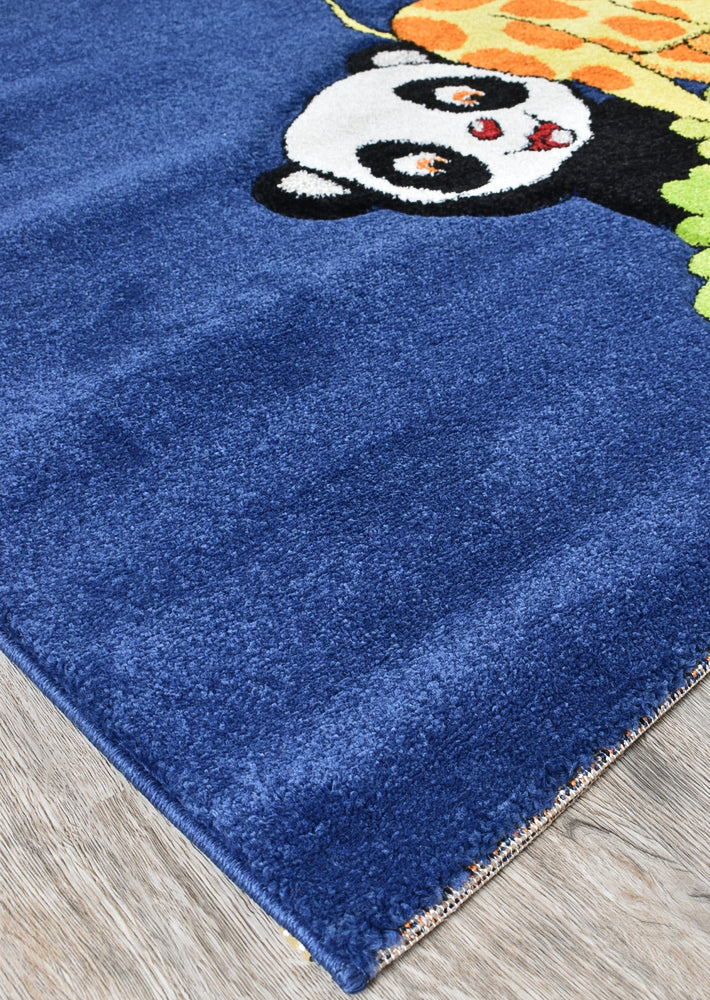 Cotton Candy D348A Animal In Blue Rug
