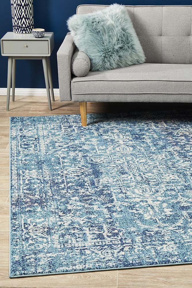 Evoke Misty Blue Rug | Buy Affordable Rugs Online – Cheapest Rugs Online