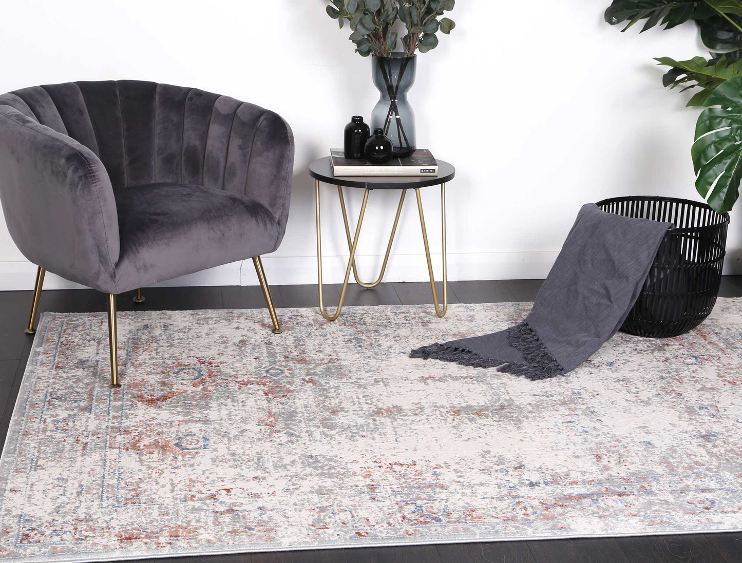 Artistry Amedeo Abstract In Grey & Multi Rug