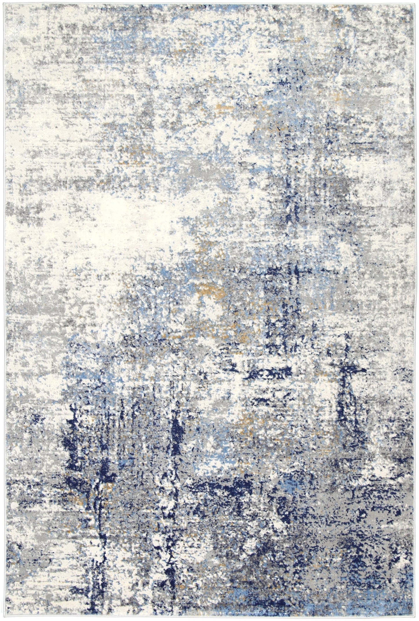 Artistry Alma Abstract In Blue Rug