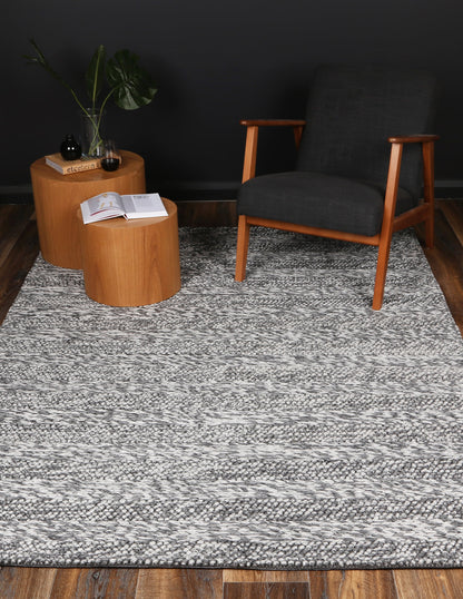 Harlow Ringlets Blend In Charcoal Rug