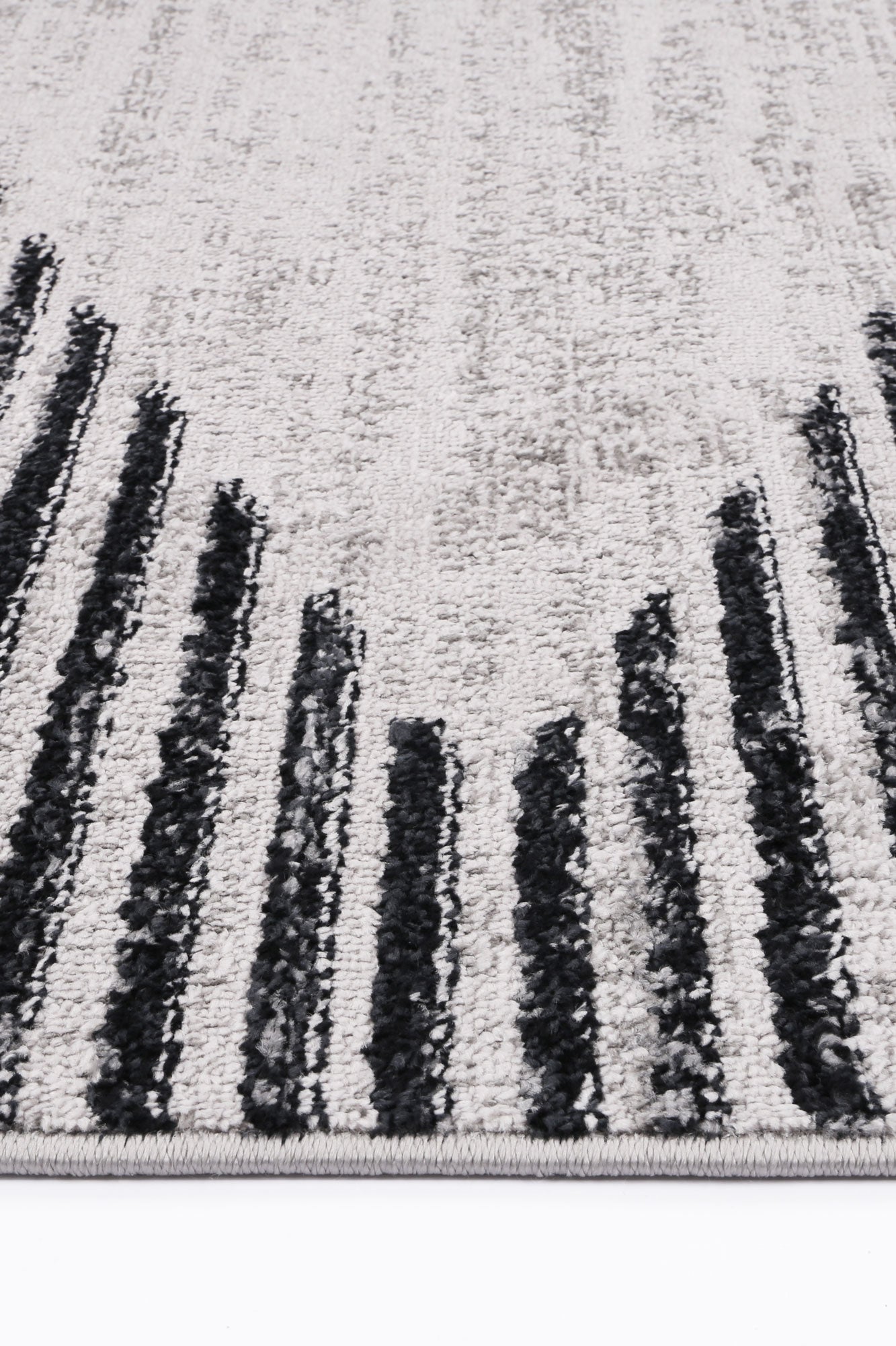 Christina Diamond Contemporary In Charcoal Rug