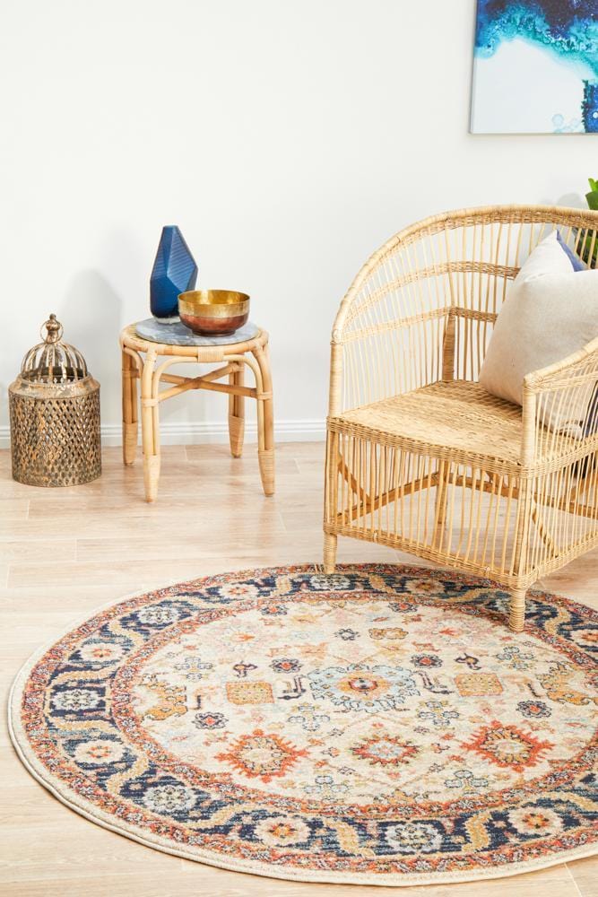 Round Legacy Rug In Dune