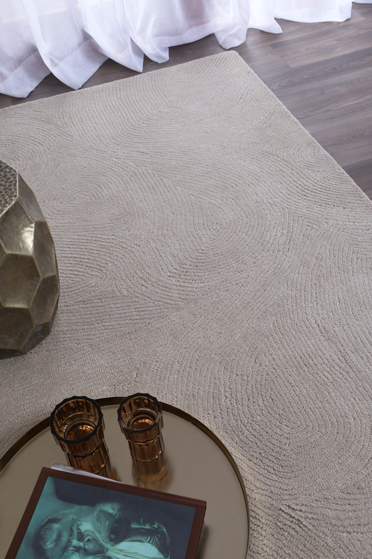 Lorraine Almon 01 in Ivory Wool Rug