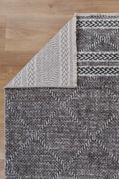 Maryland Aleppo Contemporary Soft In Charcoal Rug
