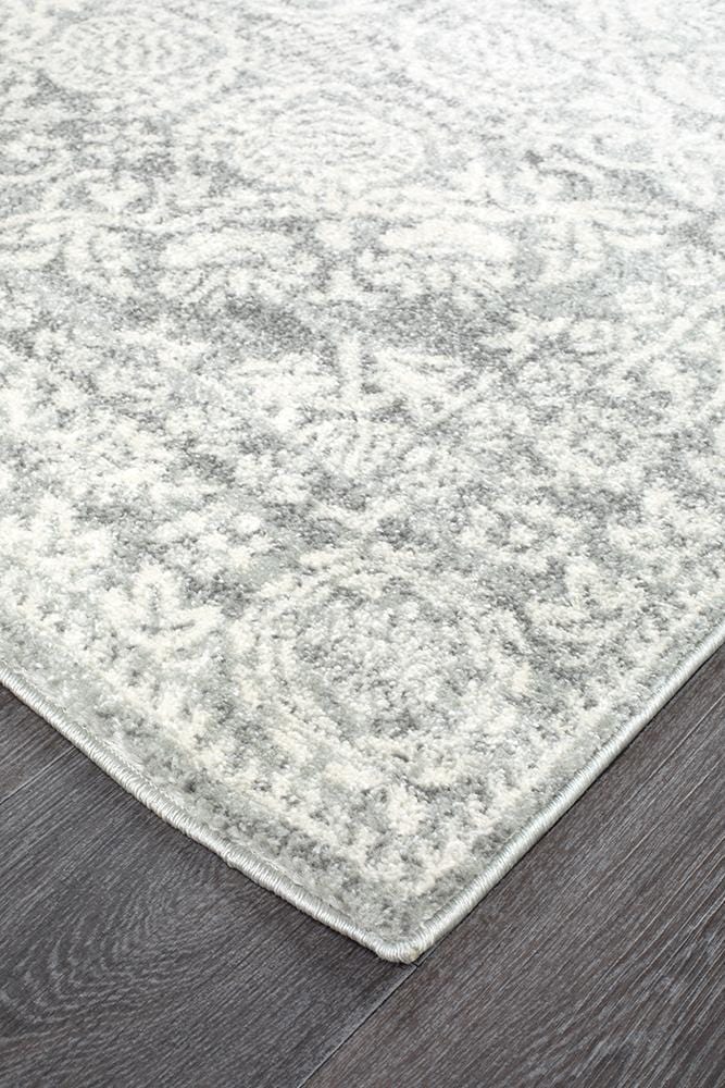 Mirage Transitional Silver Rug