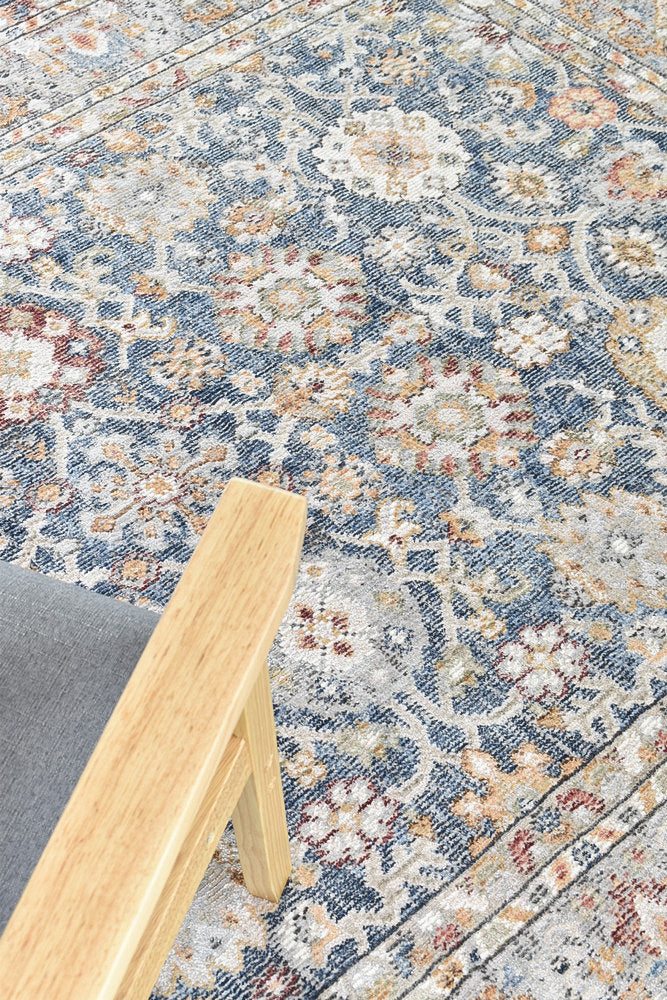 Menara 156 in Dark Blue Rug – Cheapest Rugs Online