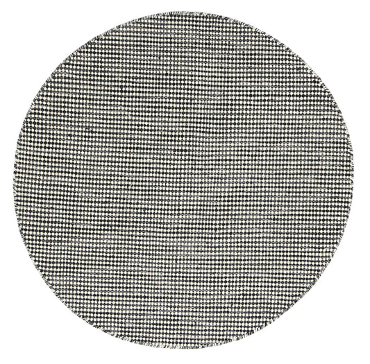 Nordic in Charcoal : Round Rug