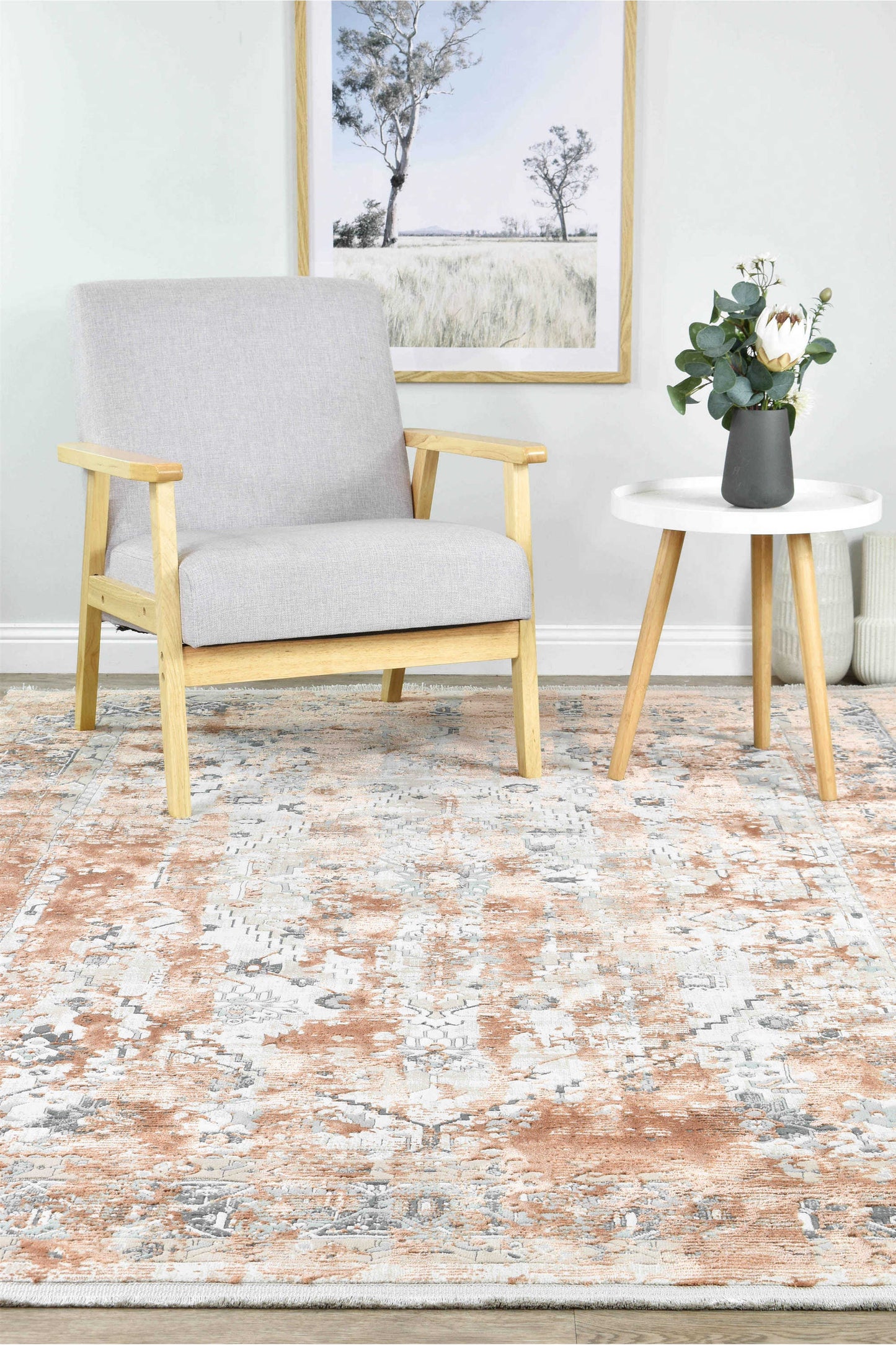 Oasis 27340A In Exotic Terracotta Rug