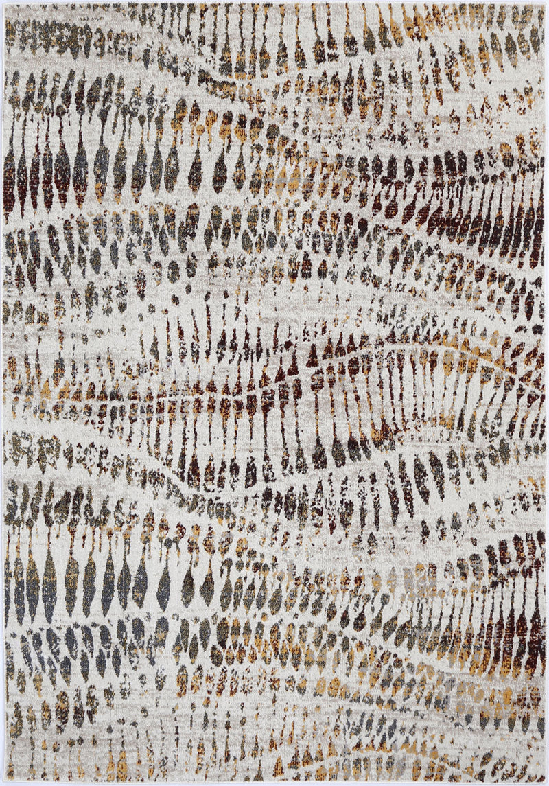 Limani Abstract Prints In Multi Rug