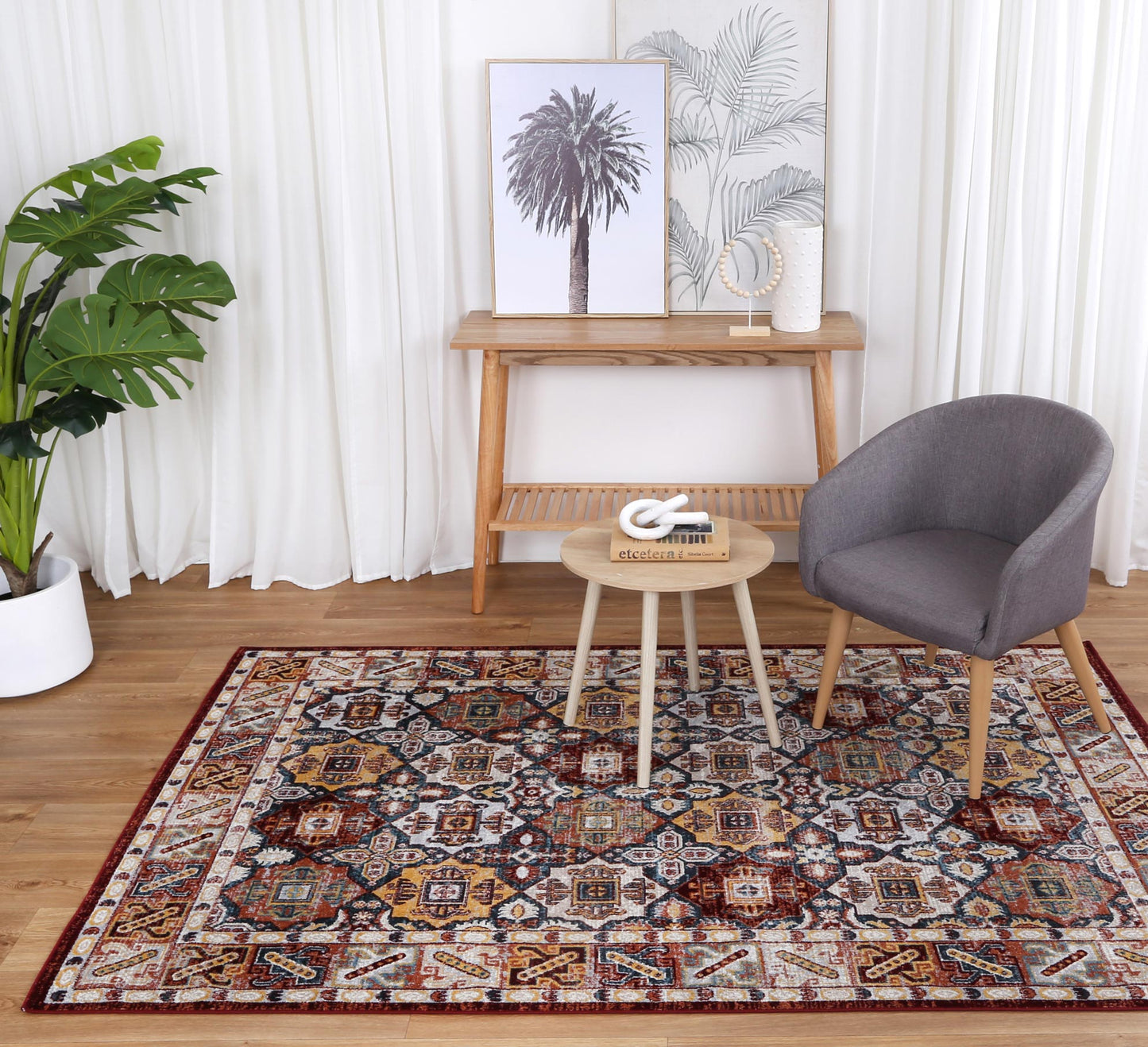 Limani Traditional Rug In Multi