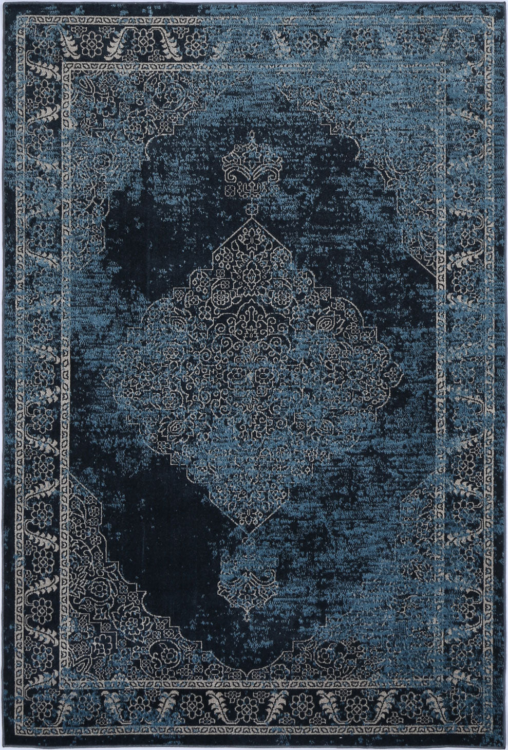 Limani Blue Medallion Rug Cheapest Rugs Online