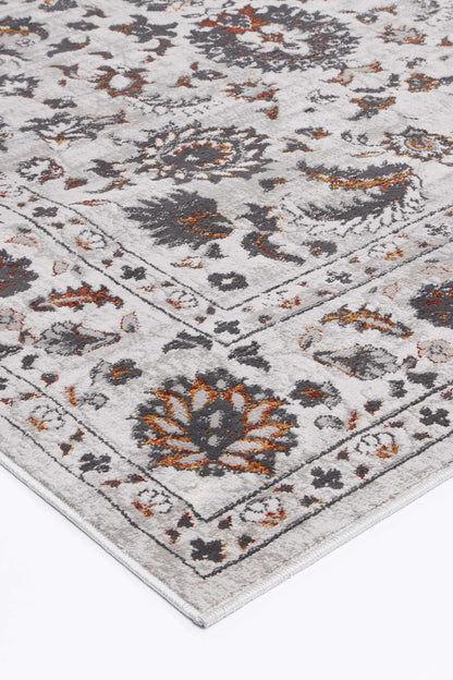 Malo Edward Traditional In Ivory & Red Rug