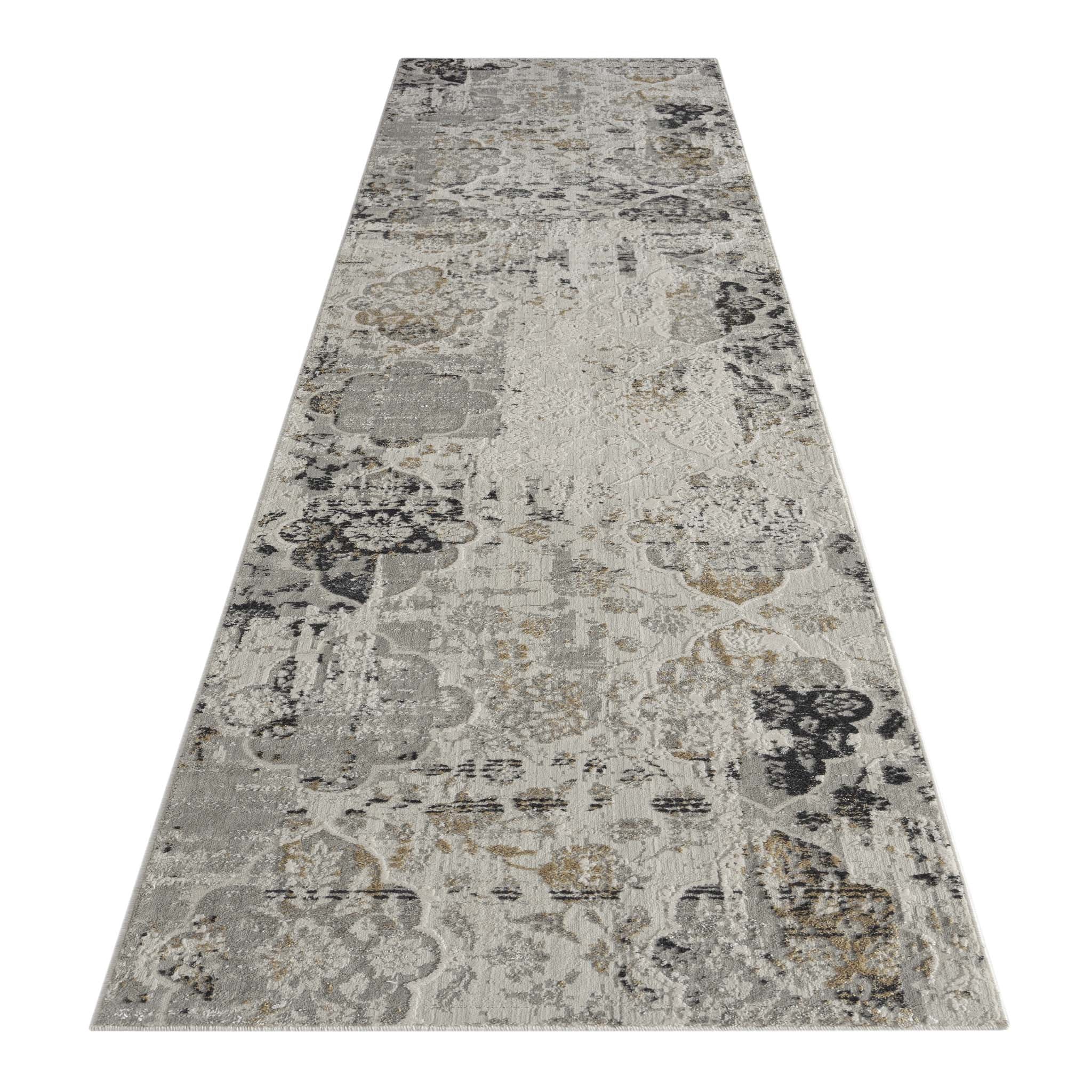 Portland 14 in Grey : Runner Rug – Cheapest Rugs Online