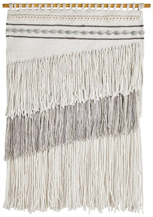 Hand Crafted Wall Hanging in Grey : 31 Rug