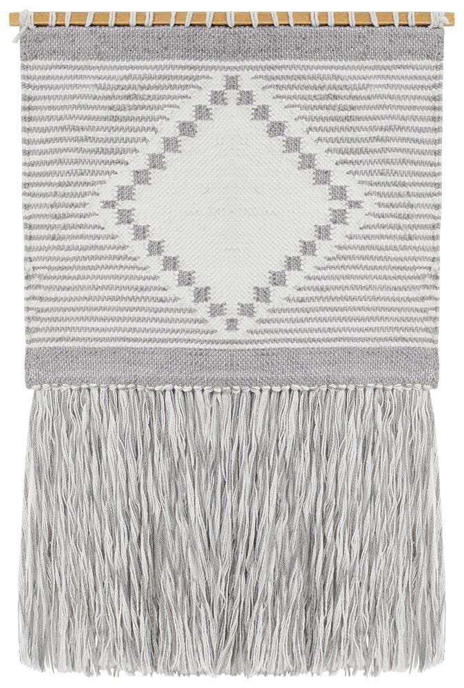 Hand Crafted Wall Hanging in Dove : 32 Rug