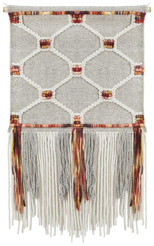 Hand Crafted Wall Hanging in Multi-Colour : 38 Rug