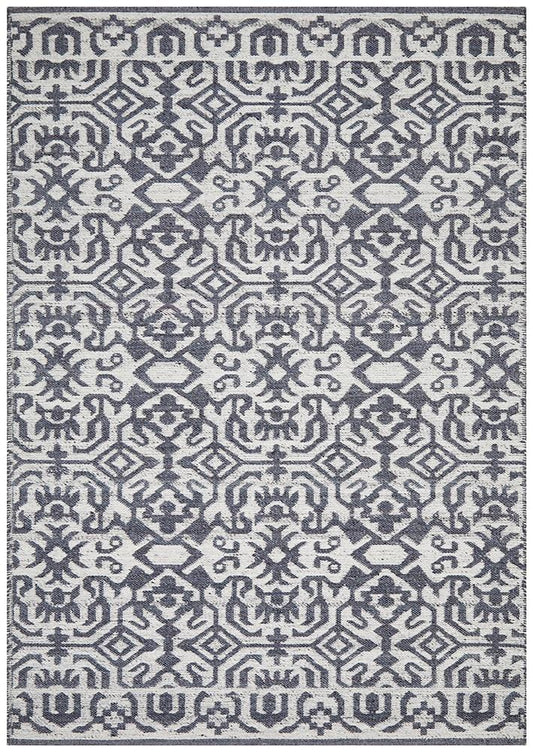 Relic Kian Silver Navy Rug - Cheapest Rugs Online